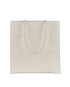 Embossed Logo Soft Tote Bag, front view